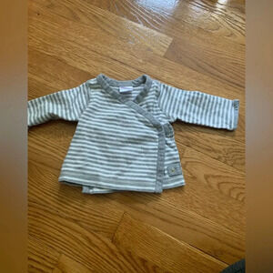 Hanna Andersson Organic Cotton Newborn Kimono Top
